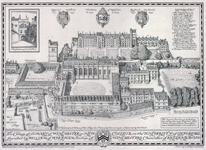 The College of St Mary of Winchester or New College by Edmund Hort New