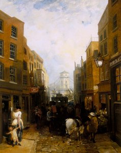 Buckingham Street, Strand, 1854 by Edmund John Niemann