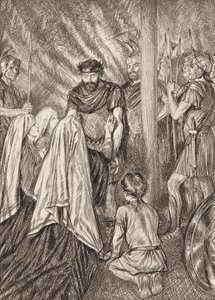William Shakespeare: The Tragedy of Coriolanus, Act V, Scene 3 by Edmund Joseph (after) Sullivan