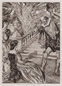 Twelfth Night; or, What You Will, Act III, Scene 4 by Edmund Joseph Sullivan