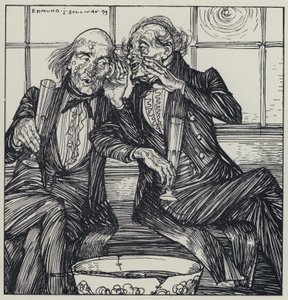 Illustration for A Dream of Fair Women and Other Poems by Edmund Joseph after Sullivan