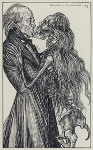 Illustration for A Dream of Fair Women and Other Poems by Edmund Joseph after Sullivan