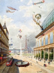 Vienna in a Hundred Years by Edmund Krenn