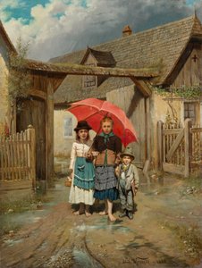 To School by Edmund Krenn