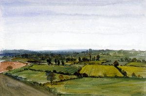 View of Swiss Cottage, Hampstead, London, 1836