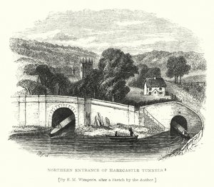 Northern Entrance of Harecastle Tunnels by Edmund Morison (after) Wimperis