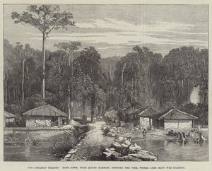 The Andaman Islands, Hope Town, with Mount Harriet, Showing the Pier, Where Lord Mayo Was Stabbed