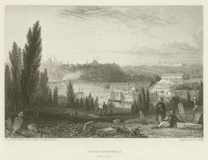 Constantinople, from Pera by Edmund Thomas Parris