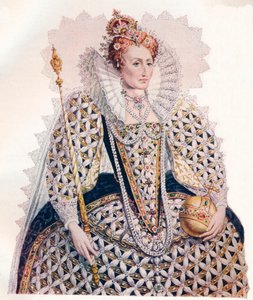 Elizabeth, Queen of England, Defeat of the Spanish Armada by Edmund Thomas Parris