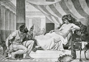 Hercules at the Feet of Omphale