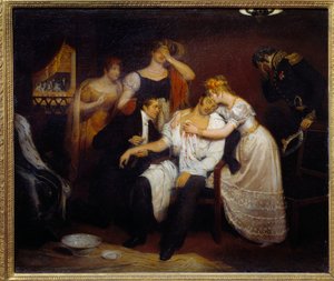 Death of the Duke of Berry at the Royal Academy of Music by Edouard  Cibot
