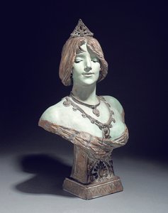 Bust modelled as Sarah Bernhardt, Exposition Universelle, Paris by Edouard (after) Drouot