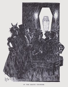 Bohemian Paris: In the Death Chamber by Edouard Alfred (1875 1954) Cucuel