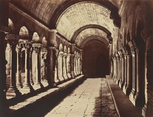 Arles. Cloister St Trophime by Édouard Baldus