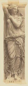 Caryatid by Jules Cavelier, Decoration of the Louvre, Paris