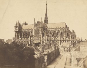 Amiens Cathedral by Édouard Baldus
