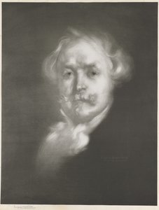 Edmond de Goncourt by Édouard Baldus