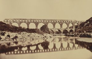 Pont du Gard by Édouard Baldus