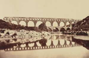 Pont du Gard by Édouard Baldus
