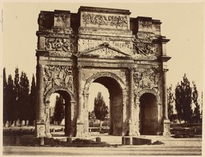 Roman Arch, Orange by Édouard Baldus