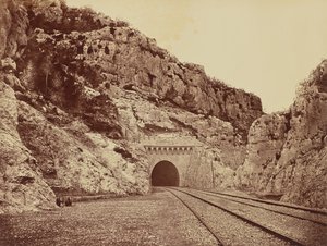 Underground of La Nerthe by Édouard Baldus