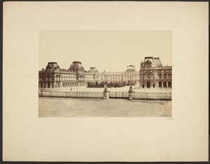 The Louvre by Édouard Baldus