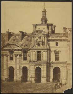 The Louvre, Pavilion of Rohan by Édouard Baldus