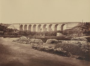Viaduct of Bandol by Édouard Baldus