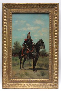 Mounted Dragoon Officer, 1876