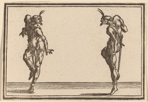 Two Pantaloons Dancing