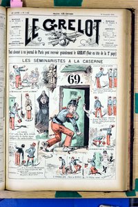 Cover of Le Grelot, number 1025, Satirical in Colours by Edouard Guillaumin Pepin