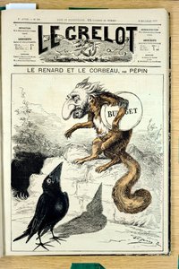 Cover of "The Grelot", Number 348, Satirical in Colors by Edouard Guillaumin Pepin