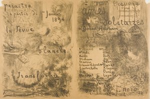 "La Revue Blanche" Transformed and Solitary Souls