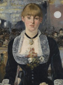 A Bar at the Folies-Bergere (detail)