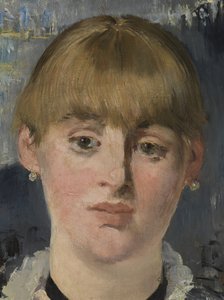 A Bar at the Folies-Bergere, 1881-82 (detail) by Édouard Manet