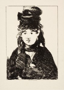 Berthe Morisot by Édouard Manet