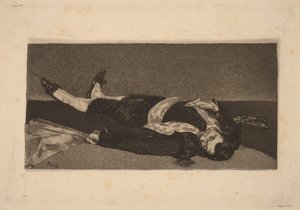 Dead Toreador by Édouard Manet