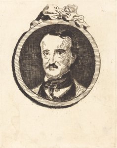 Edgar Poe by Édouard Manet