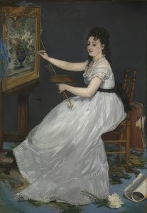 Eva Gonzalès by Édouard Manet