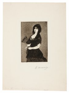Exotic Flower (Woman in a Mantilla)