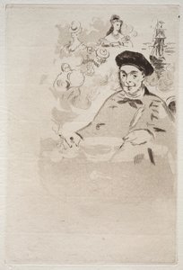 Frontispiece for an Edition of Les Ballades by Theodore de Banville by Édouard Manet