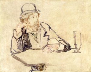 George Moore at the Café