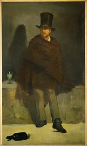 The Absinthe Drinker by Edouard Manet