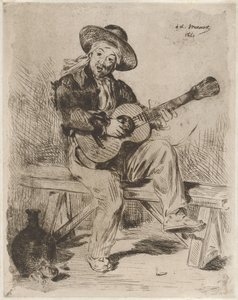 The Spanish Singer, or The Guitarist by Édouard Manet