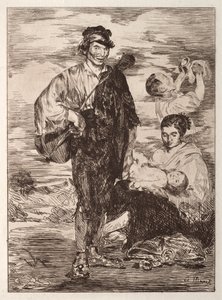 The Gypsies by Édouard Manet