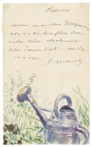Letter to Félix Bracquemond, October 1880