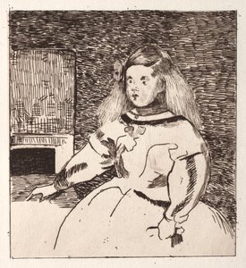 The Infanta Margaret by Édouard Manet