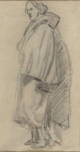 Man Wearing a Cloak [verso], 1852-1858 by Édouard Manet