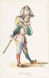 Polichinelle by Édouard Manet