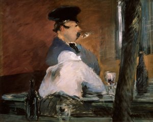 The Bar Le Bouchon by Édouard Manet